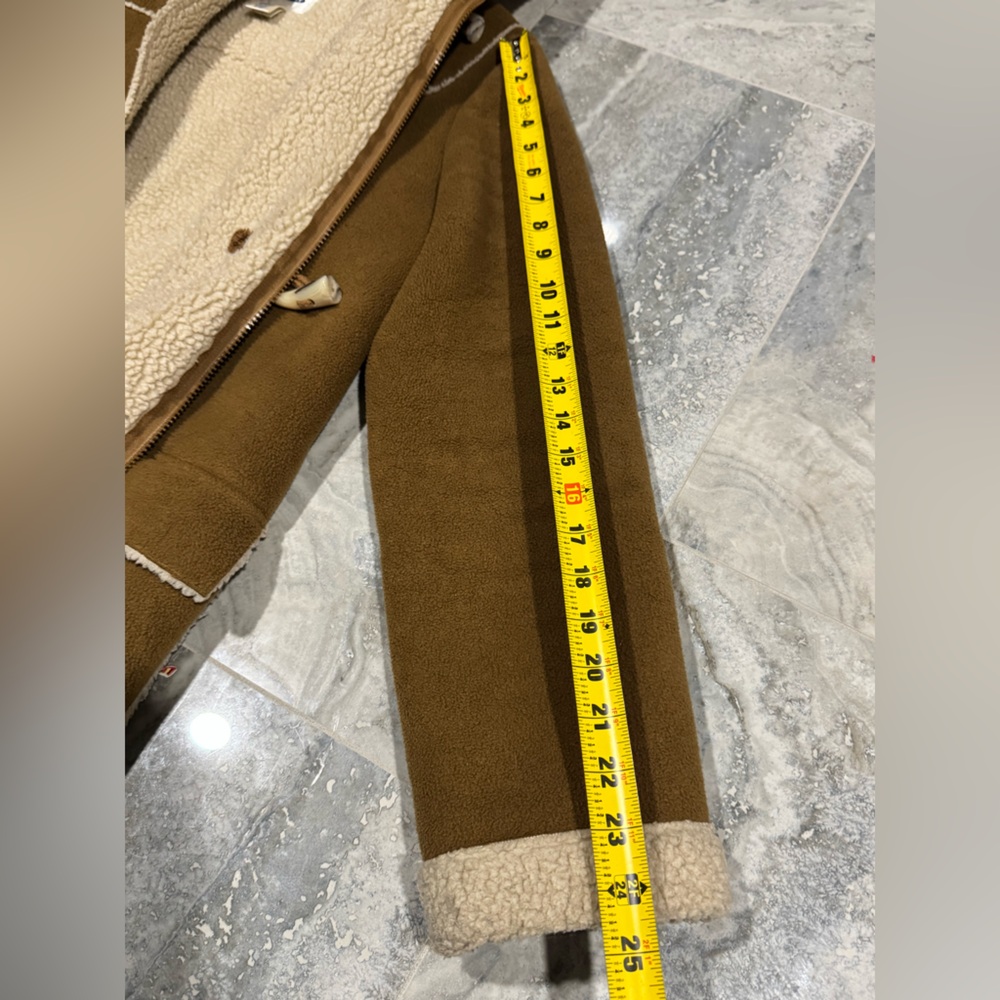 Old Navy Brown and Cream Coat - Picture 5 of 6